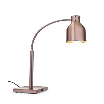 Pružná tepelná lampa, HENDI, Měděná, 230V/250W, 268x203x(H)660mm | 273753